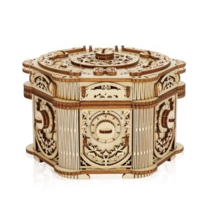 3D Wooden Puzzle Music Box, DIY Brain Teaser Projects for Birthday Educational Toys, 3D Puzzles for Adults