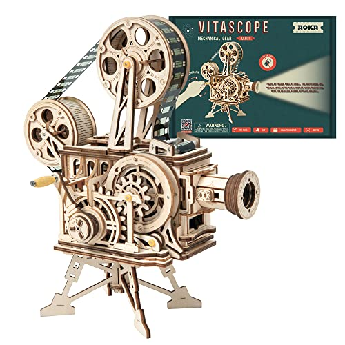 3D Wooden Puzzles Vitascope for Adults - Model Building - Image 4