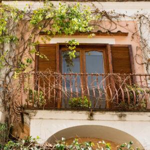 Mediterranean Balcony Wooden Jigsaw Puzzle
