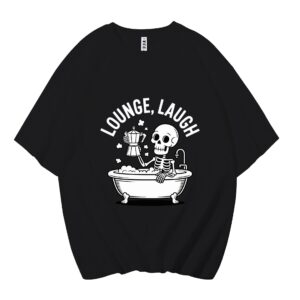 LOUNGE LAUGH Graphic Tee