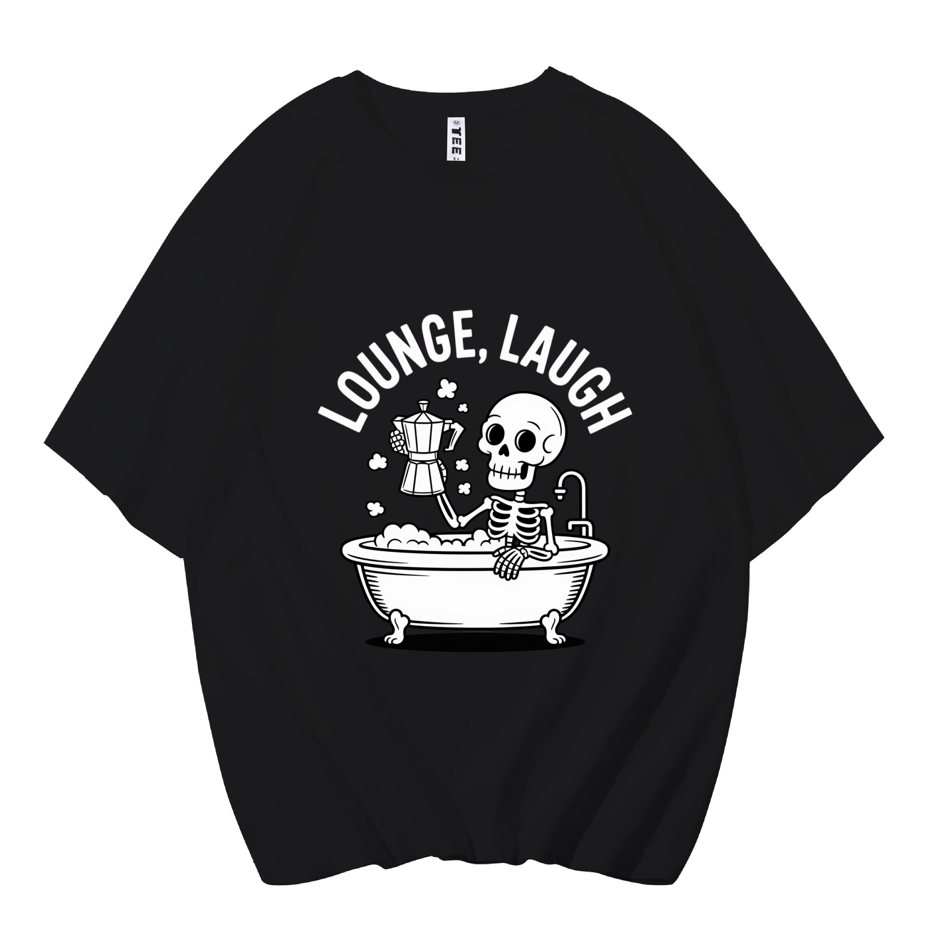 LOUNGE LAUGH Graphic Tee