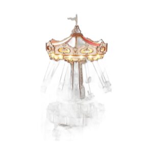 LED Music Box Kit with Rotating Swing - 3D Puzzle white background product image