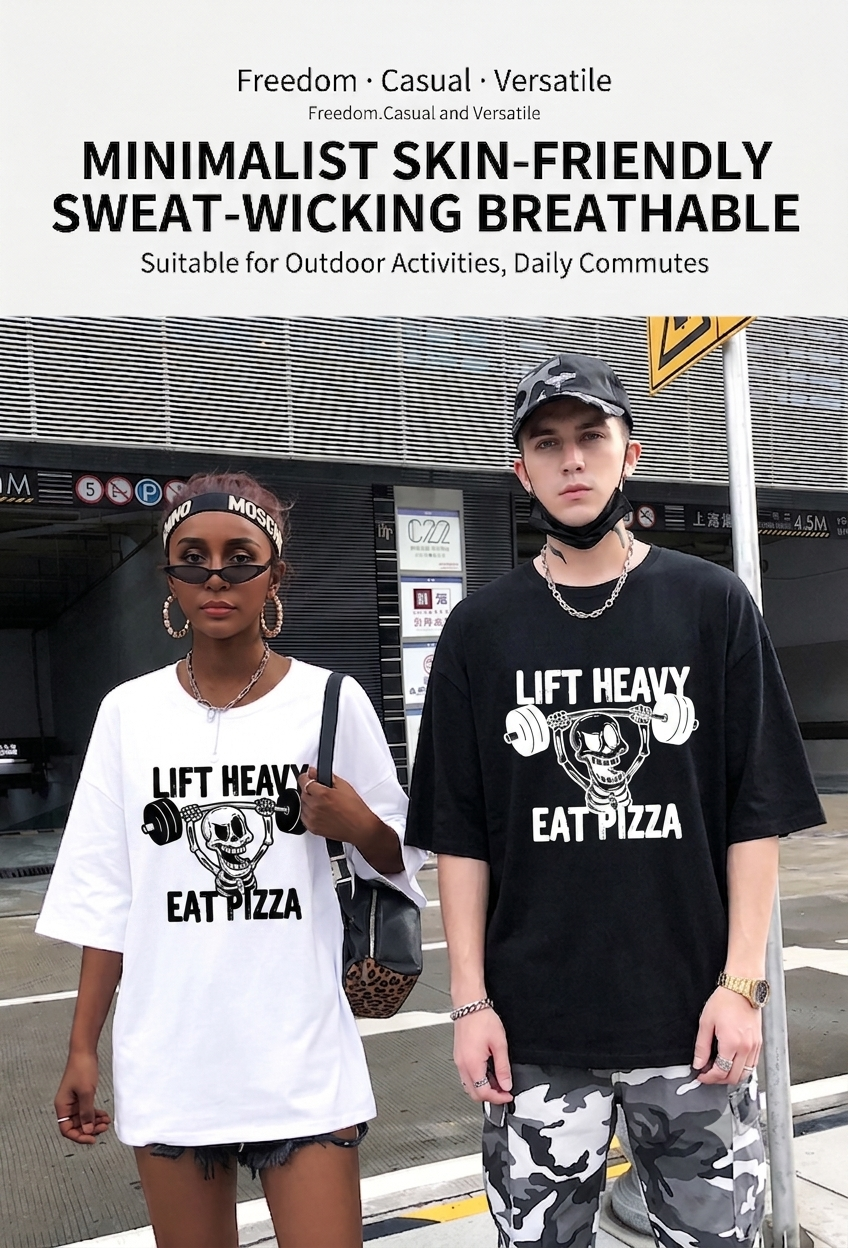 LIFT HEAVY EAT PIZZA Streetwear