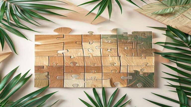 The Tropical Paradise Wooden Jigsaw Puzzle: Assembly, Display & Eco-Friendly Design