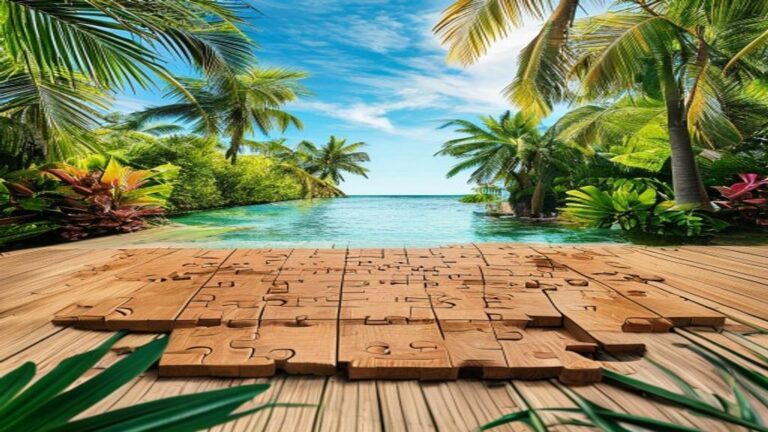 Tropical Paradise Wooden Jigsaw Puzzle: Tips for Framing and Display