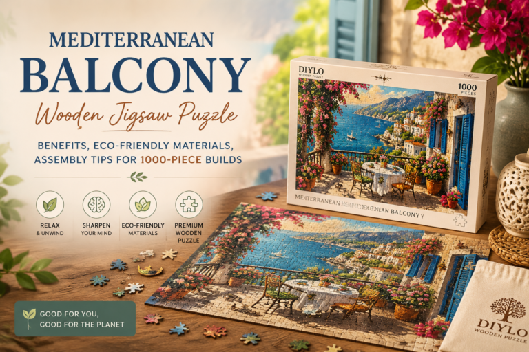 Mediterranean Balcony Wooden Jigsaw Puzzle: Benefits, Eco-Friendly Materials, Assembly Tips for 1000‑Piece Builds