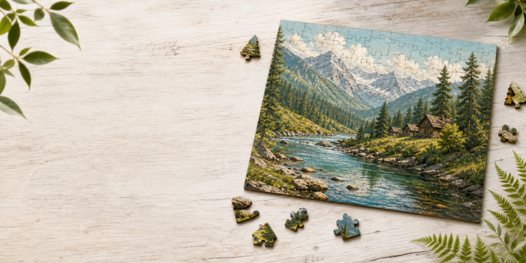 River Valley Wooden Jigsaw Puzzle: Benefits, Eco-Friendly Materials, Assembly Tips and Framing Ideas